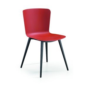 MIDJ - Plastová židle CALLA s kovovou podnoží II.
