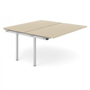 NARBUTAS - Přídavný stolový díl NOVA U SLIDE dvoumístný 160x164