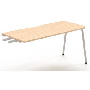 NARBUTAS - Přídavný stůl ke skříňce ROUND 120x70 cm - zaoblené hrany