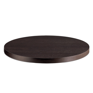 PEDRALI - Kulatá dýhovaná stolová deska - tloušťka 30 mm
