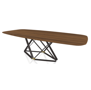 BONTEMPI - Dřevěný stůl DELTA, 250x120 cm