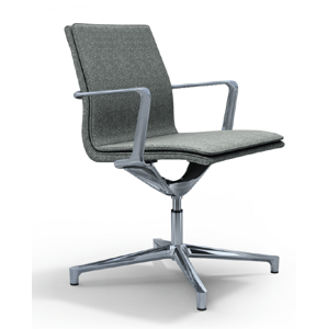 ICF - Židle VALEA ESSE SOFT s nízkým opěrákem a područkami
