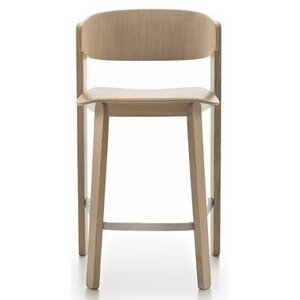 Fornasarig - Barová židle WOLFGANG - dřevěná