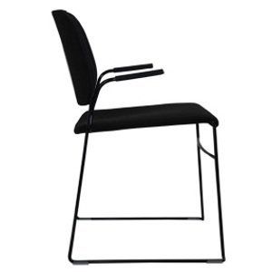 OFFECCT - Židle LITE čalouněná s područkami, stohovatelná