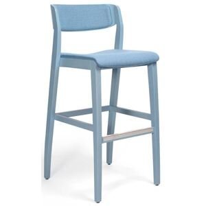 ACCENTO - Barová židle FRIDA SGSI SPECIAL - čalouněný sedák i opěrák