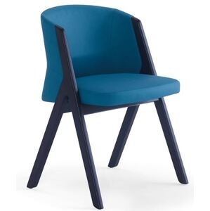ACCENTO - Židle T-BONE RARE - dřevěná podnož