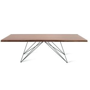 RIFLESSI - Stůl PEGASO se dřevěnou deskou (50mm)
