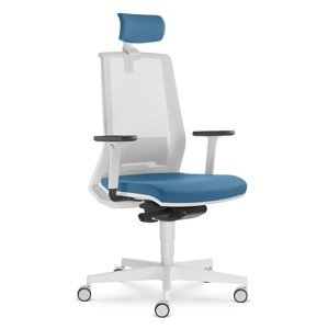 LD SEATING - Kancelářská židle LOOK 271-HO - bílý rám