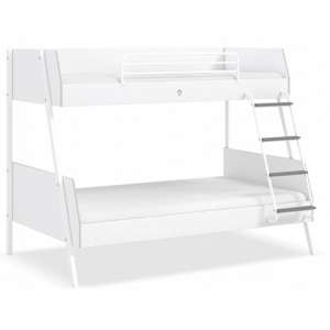 ČILEK - Studentská patrová postel (90x200-120x200 cm) White