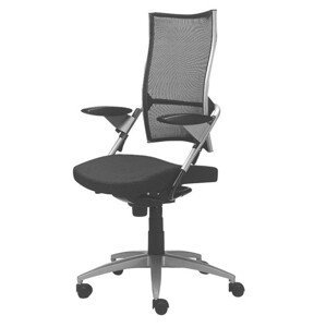 WIESNER HAGER - Pracovní židle POINT 5423 - vysoký opěrák