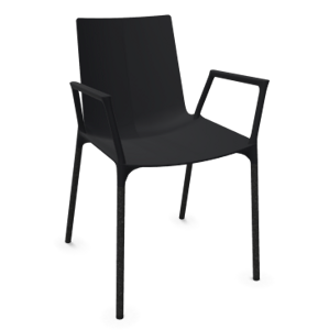 WIESNER HAGER - Konferenční židle MACAO 6837 -  s područkami plastová