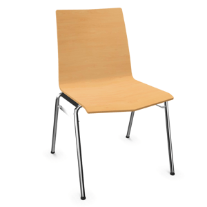 WIESNER HAGER - Židle UPDATE 6350 - dřevěná
