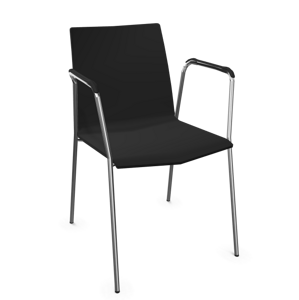 WIESNER HAGER - Židle UPDATE_B 6335 - s područkami lamino