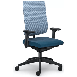 SEDUS - Otočná židle BLACK DOT AIR
