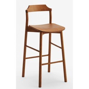 CANTARUTTI - Barová židle YUMI - dřevěná