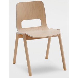CANTARUTTI - Židle TIPI 1.36.I - dřevěná