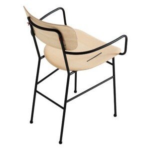 MIDJ - Židle PIUMA P M LG - s područkami dřevěná