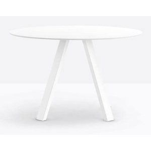 PEDRALI - Stůl ARKI 5/2 - kruhová stolová deska s kovovou podnoží