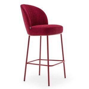 MONTBEL - Barová židle ROSE 03985 plisovaná