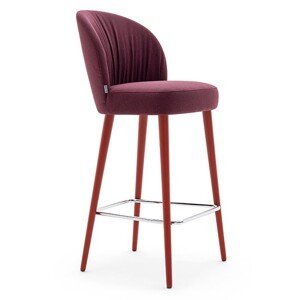 MONTBEL - Barová židle ROSE 03085 plisovaná
