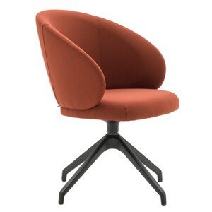 MONTBEL - Otočná židle LILY 04533 s nylonovou podnoží