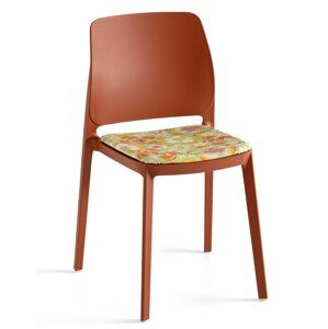 POINTHOUSE - Židle TIPA s čalouněným sedákem