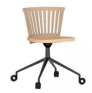 ANDREU WORLD - Otočná židle OLENA SI1292 dřevěná