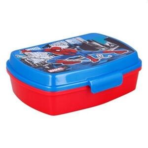 MARVEL Plastový svačinový box Spiderman 17,5x14x5,5cm