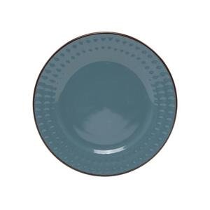 HIT Keramický dezertní talíř ROME 19cm modrý