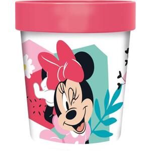 STOR Plastový kelímek MINNIE 260ml protiskluzový