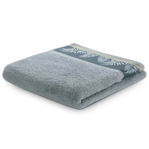Bavlněný ručník AmeliaHome Pavos šedý, velikost 50x90