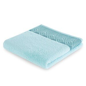 Bavlněný ručník AmeliaHome Aledo světlé modrý, velikost 30x50
