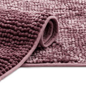 AmeliaHome Koupelnový koberec Bati 50x70 cm fialový, velikost 70x120