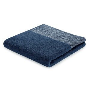 Bavlněný ručník AmeliaHome Aria modrý, velikost 30x50