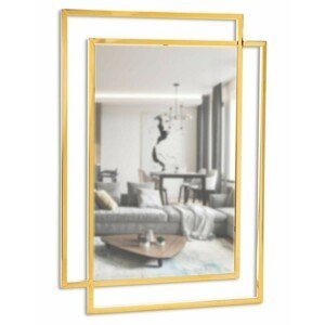 DekorStyle Zrcadlo Vido Gold 110x80 cm zlaté