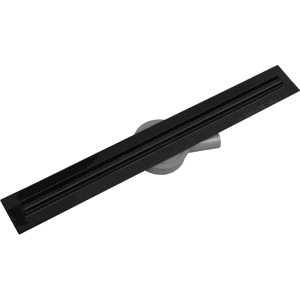 Odtokový žlab Mexen Flat 360 SLIM + sifon Black 80 cm