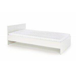 HALMAR Dřevěná postel Lima 90x200 jednolůžko bílé
