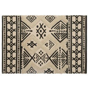 DekorStyle Obdélníkový koberec Delhi Etno 60x90 cm krémový