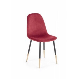 HALMAR Designová židle Suzzie tmavě červená