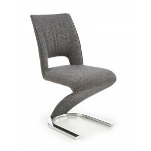 HALMAR Jídelní židle Violet šedá/černá