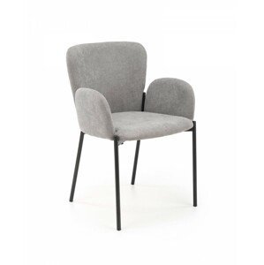 HALMAR Designová židle Nabe šedá