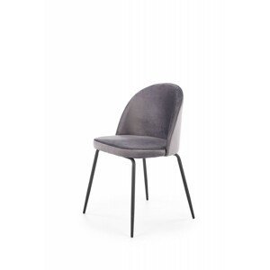 HALMAR Designová židle Zyonne tmavě šedá