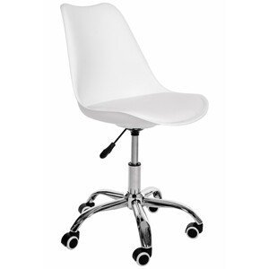 Avord Otočná židle FD005 bílá