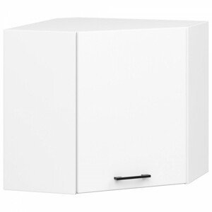 Ak furniture Kuchyňská skříňka Olivie W 60/60 cm cm bílá - závěsná rohová