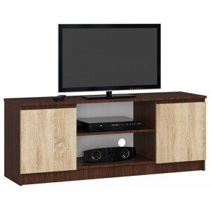 Ak furniture TV stolek Beron 140 cm venge/sonoma