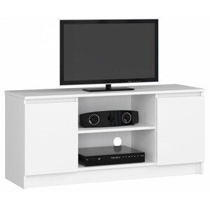 Ak furniture TV stolek Tonon 120 cm bílý