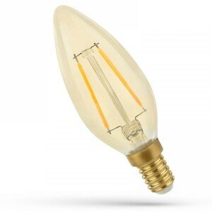 3kraft LED žárovka Edison14458 teplá