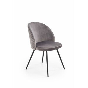 Halmar Designová židle Poand šedá