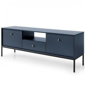 Hector TV stolek Mono 153 cm tmavě modrý