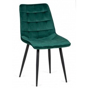 Hector Jídelní židle Giuseppe zeleno-černá